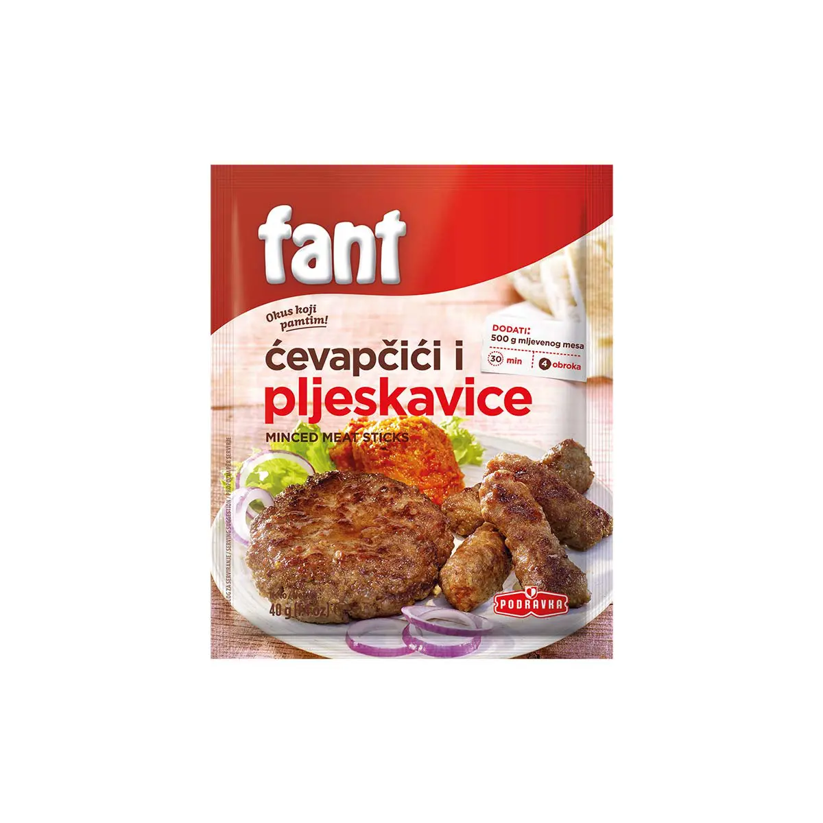 PODRAVKA FANT ZA CEVAPE 40g