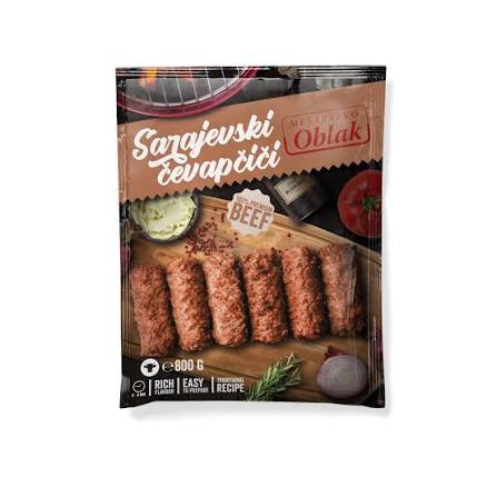 Oblak Sarajevski Cevapi 800g
