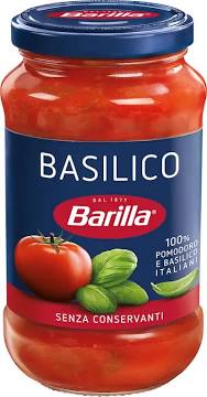 BARILLA SAUCE BASILICO 400G
